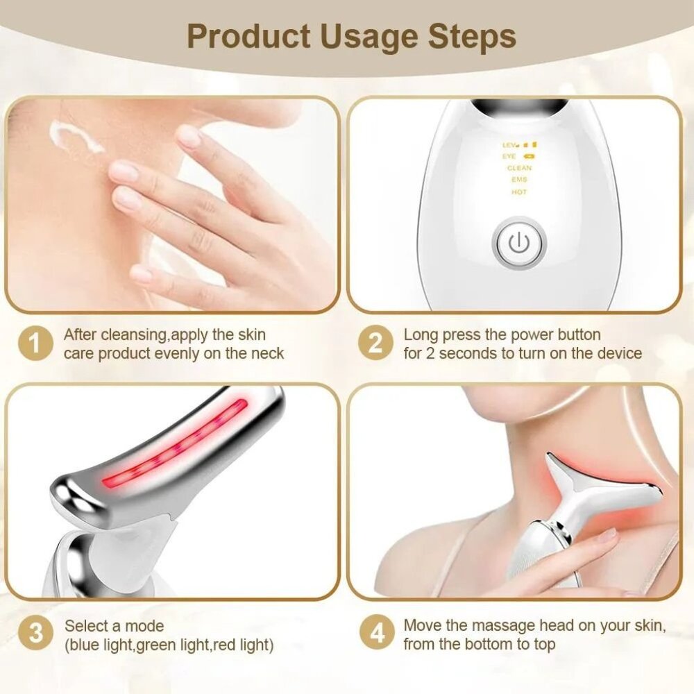 EMS Neck & Face Lifting Massager - Picture 4 of 6